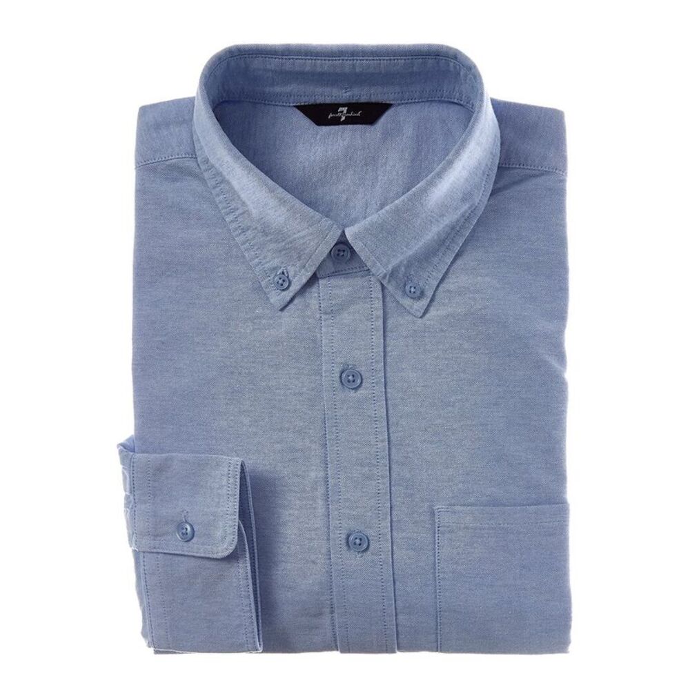 7 For All Mankind Mens  Oxford Shirt